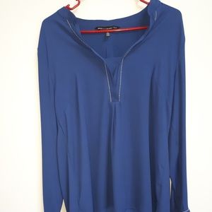 White House black market blouse top.